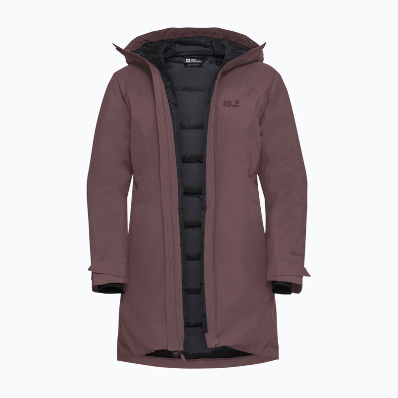 Dámska páperová bunda Jack Wolfskin Icecape 2L Down Ins Rds sheer plum 9
