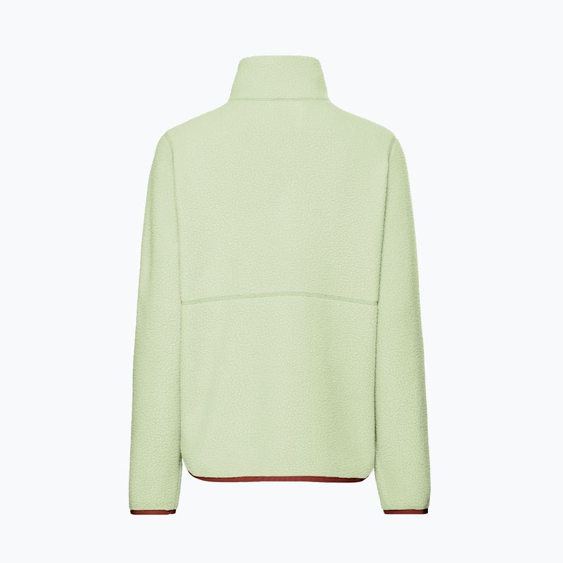 Dámska fleecová mikina Jack Wolfskin Lite Curl Full Zip melon 8