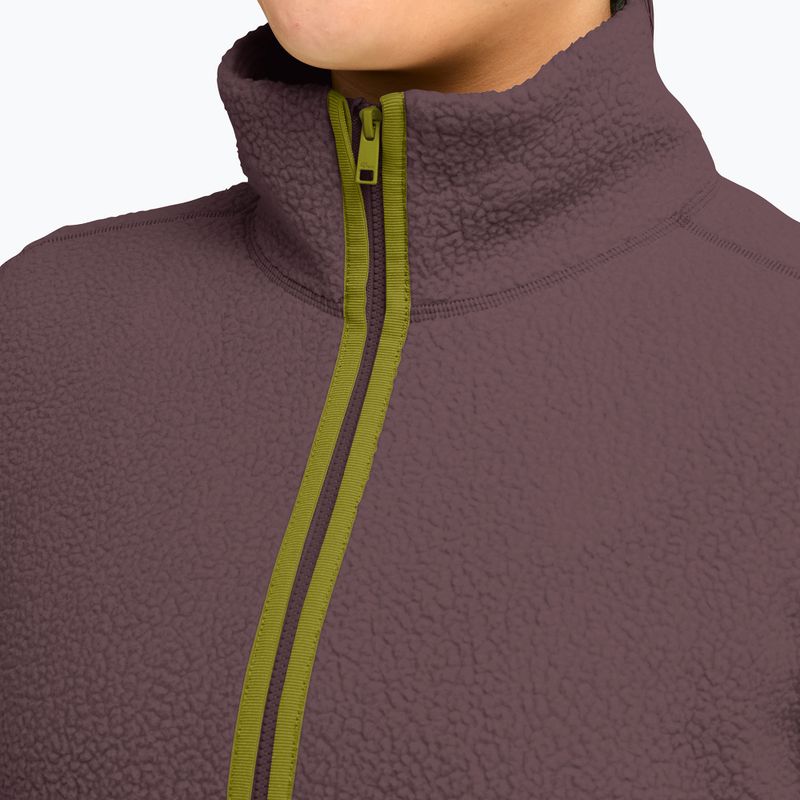Dámska fleecová mikina Jack Wolfskin Lite Curl Full Zip sheer plum 4