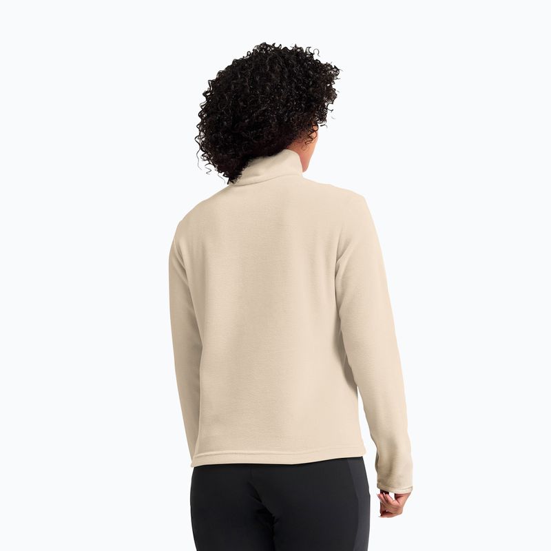 Dámska fleecová mikina Jack Wolfskin Taunus 100 Half Zip oyster 3