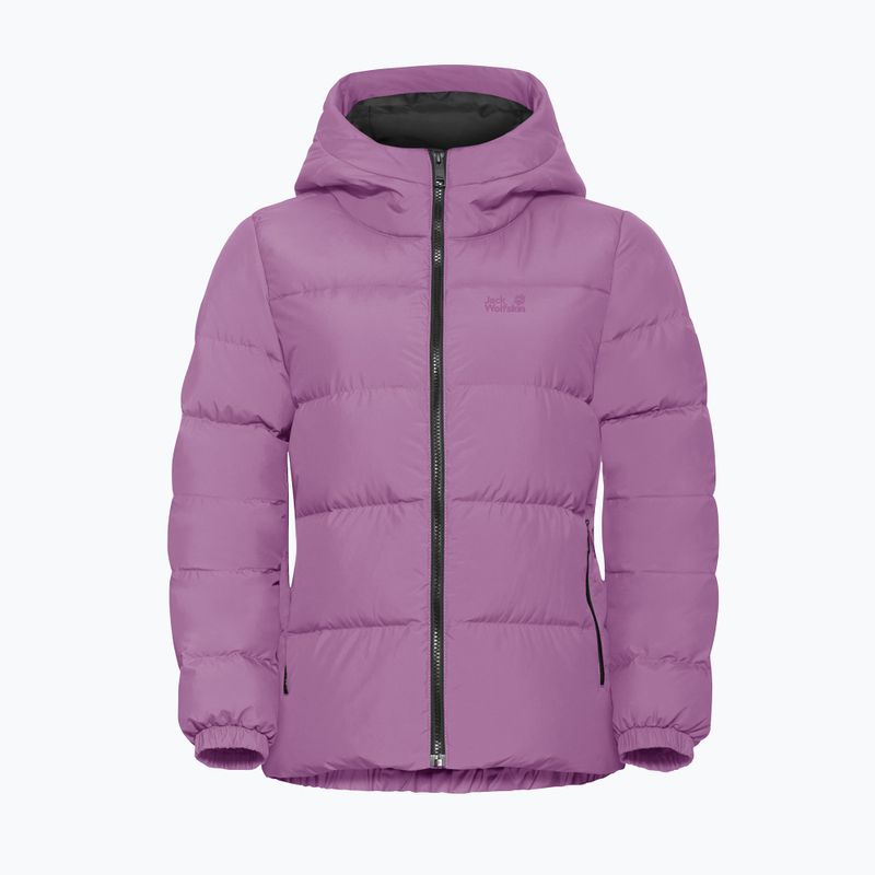 Dámsky páperový kabát Jack Wolfskin Frozen Palace vivid orchid 7