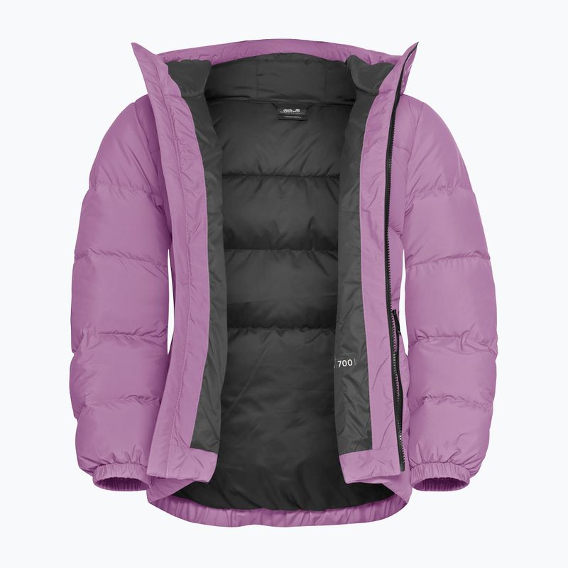 Dámsky páperový kabát Jack Wolfskin Frozen Palace vivid orchid 9