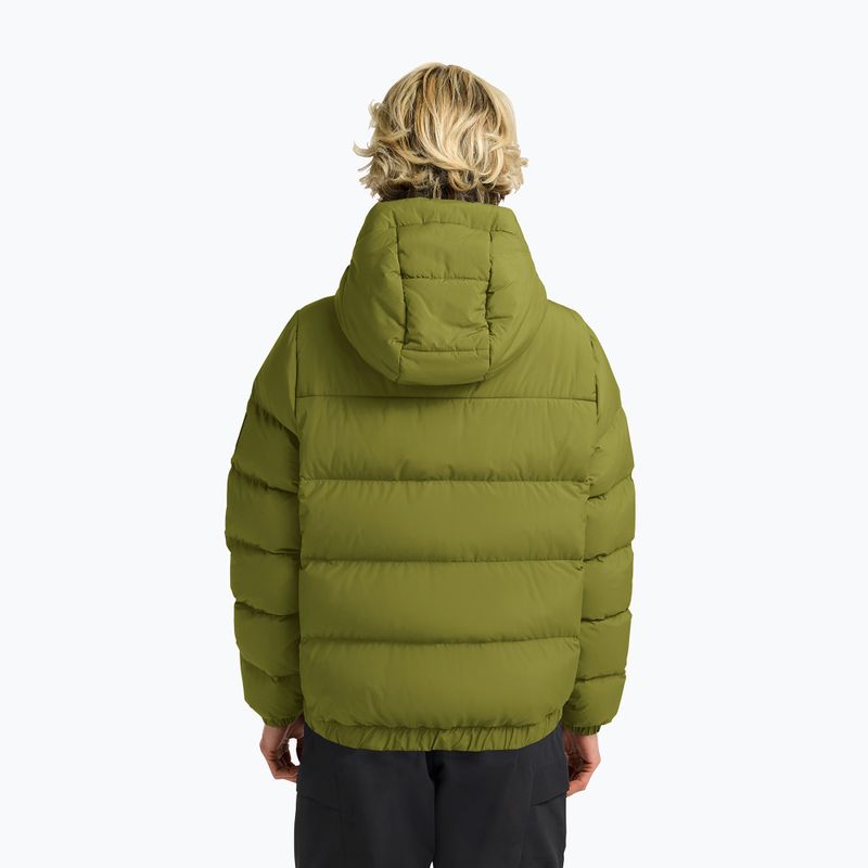 Dámsky páperový kabát Jack Wolfskin Frozen Palace khaki green 3