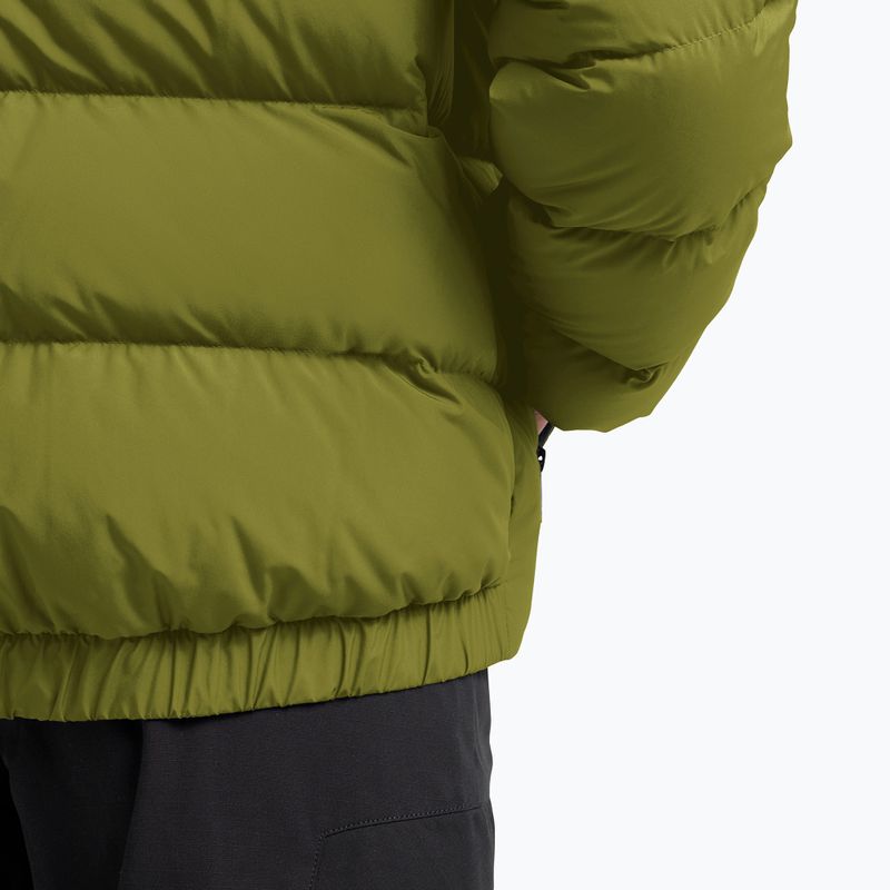 Dámsky páperový kabát Jack Wolfskin Frozen Palace khaki green 6