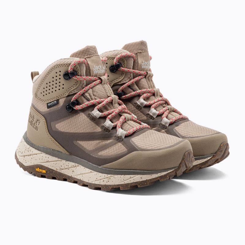 Jack Wolfskin dámske trekové topánky Terraventure Texapore beige 4049991_5294 5