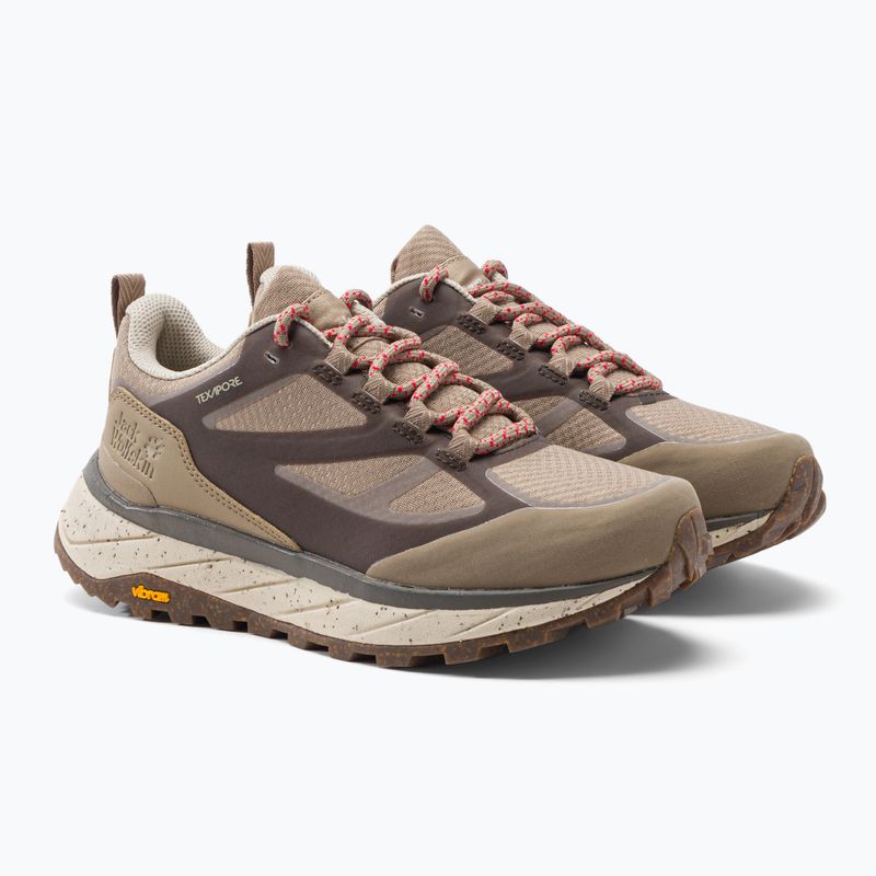 Jack Wolfskin dámske trekové topánky Terraventure Texapore beige 4051631_5294 5