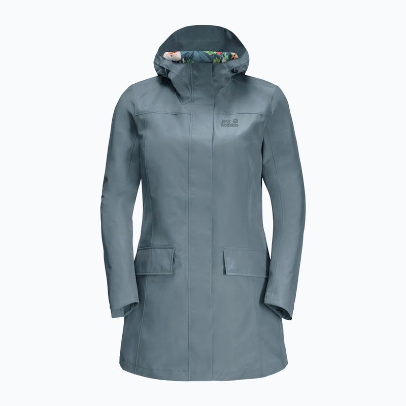 Jack Wolfskin Cape York Paradise sivá dámska mikina 1111244_6167 6