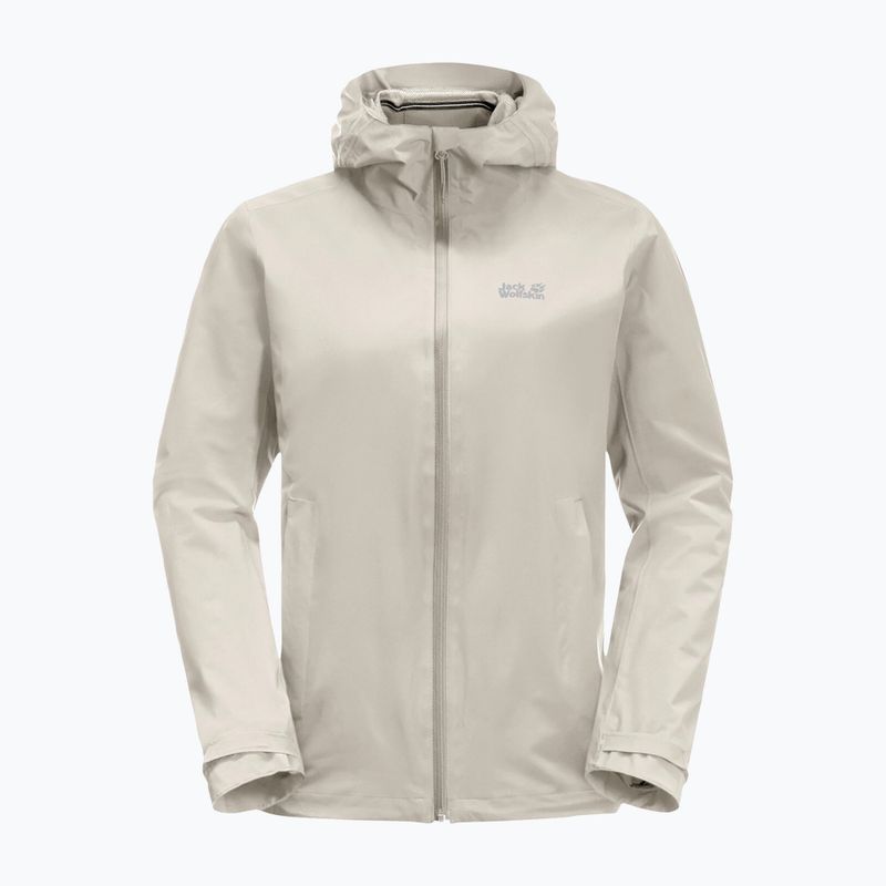 Jack Wolfskin dámska hardshellová bunda Pack & Go Shell sivá 1111514_6260 10