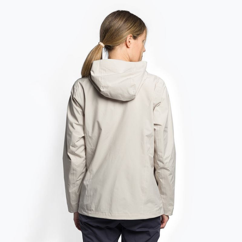 Jack Wolfskin dámska hardshellová bunda Pack & Go Shell sivá 1111514_6260 4