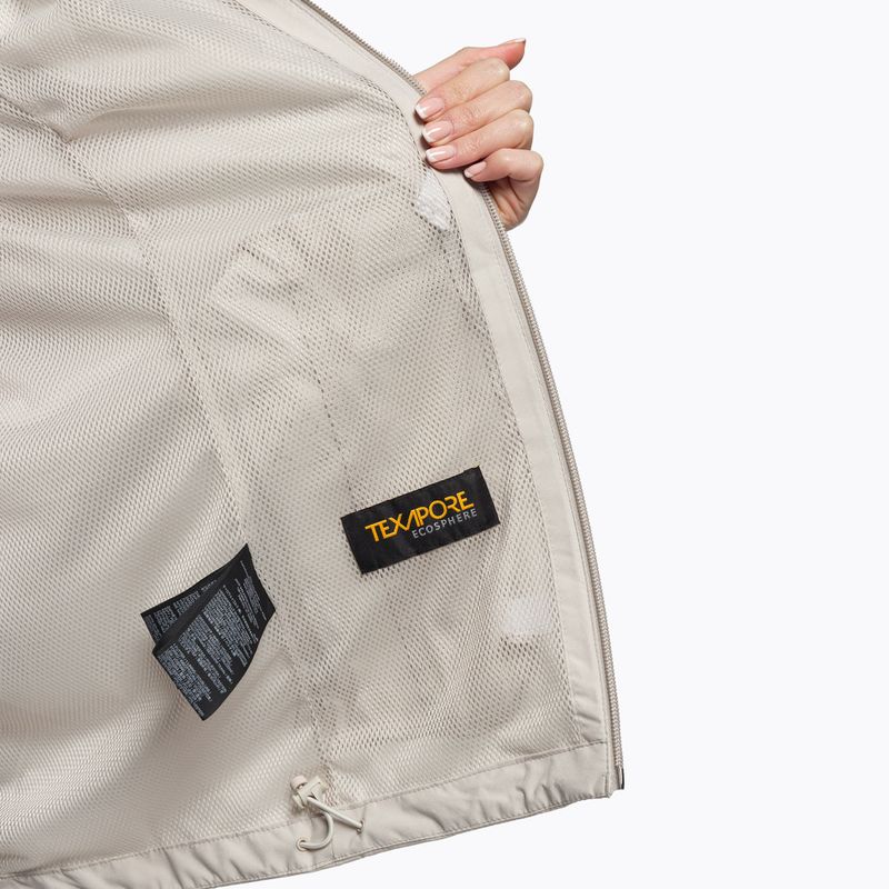Jack Wolfskin dámska hardshellová bunda Pack & Go Shell sivá 1111514_6260 9