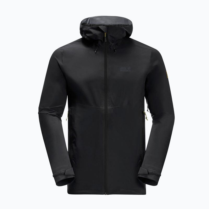 Jack Wolfskin pánska hardshelová bunda Highest Peak 2.5L čierna 1114961_6000 6