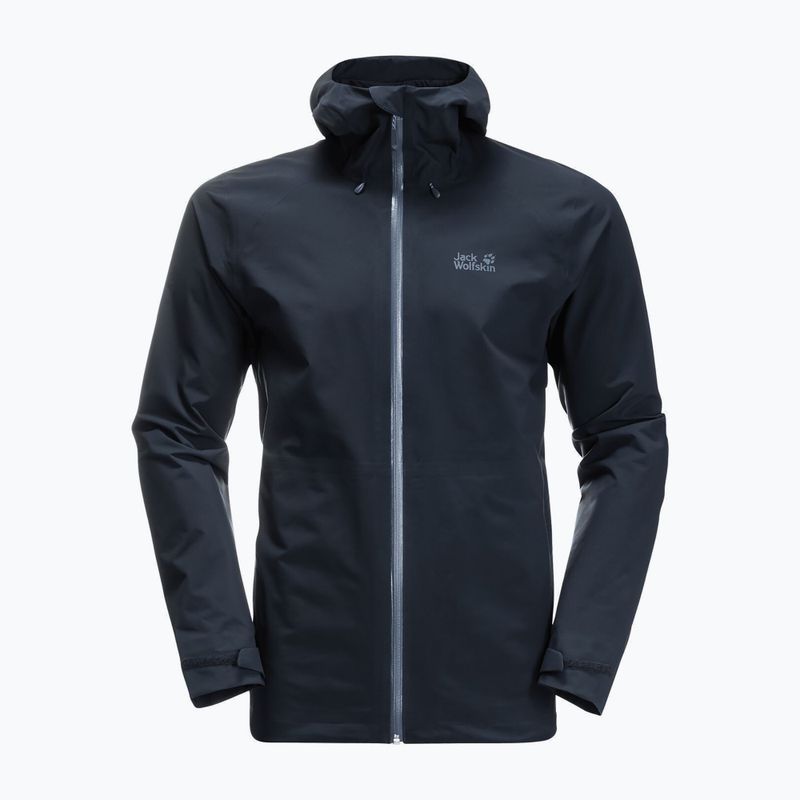 Jack Wolfskin pánska hardshellová bunda Highest Peak navy blue 1115131_1033 5