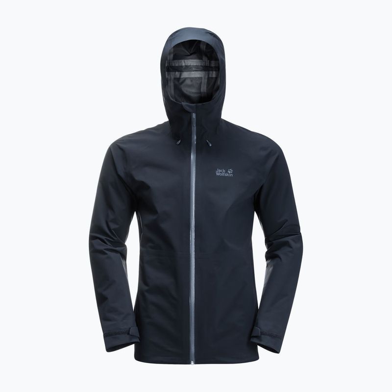 Jack Wolfskin pánska hardshellová bunda Highest Peak navy blue 1115131_1033 6