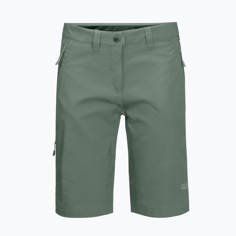 Jack Wolfskin dámske trekingové šortky Activate Track green 1503703_4311 7
