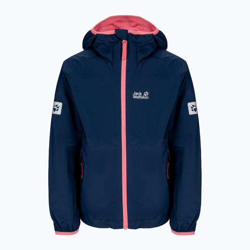 Detská bunda do dažďa Jack Wolfskin Rainy Days navy blue 1604815_1024