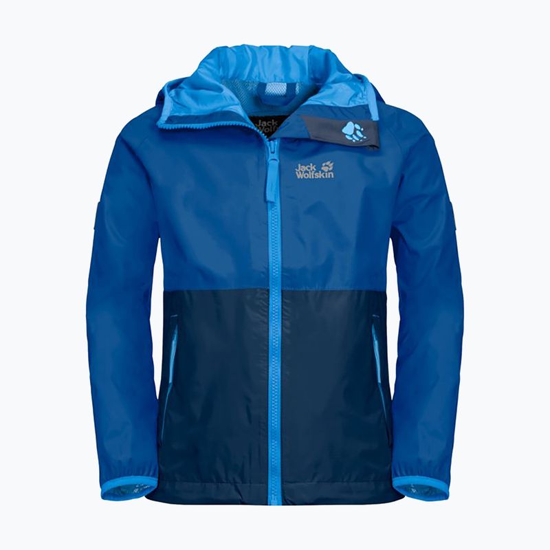 Detská bunda do dažďa Jack Wolfskin Rainy Days modrá 1604815_1201 7
