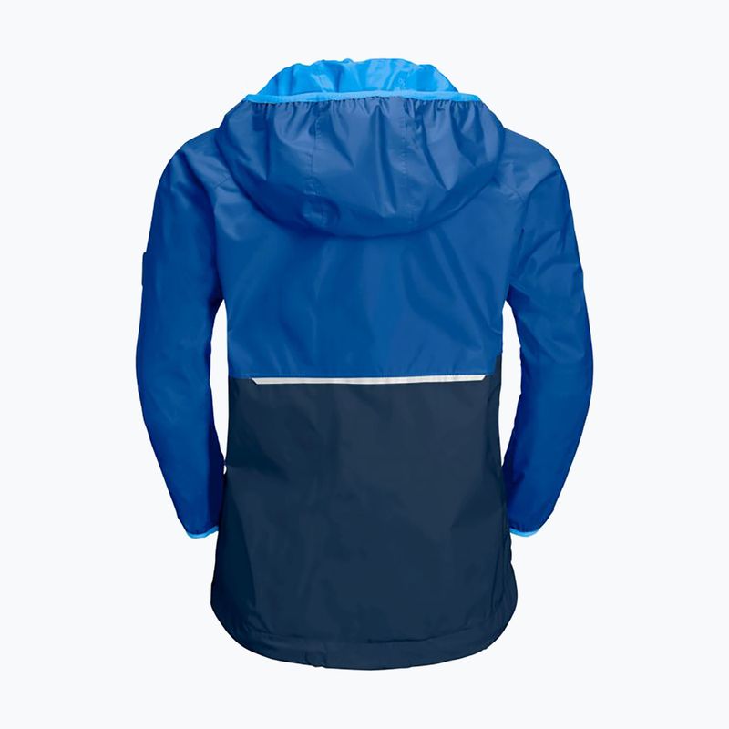 Detská bunda do dažďa Jack Wolfskin Rainy Days modrá 1604815_1201 8
