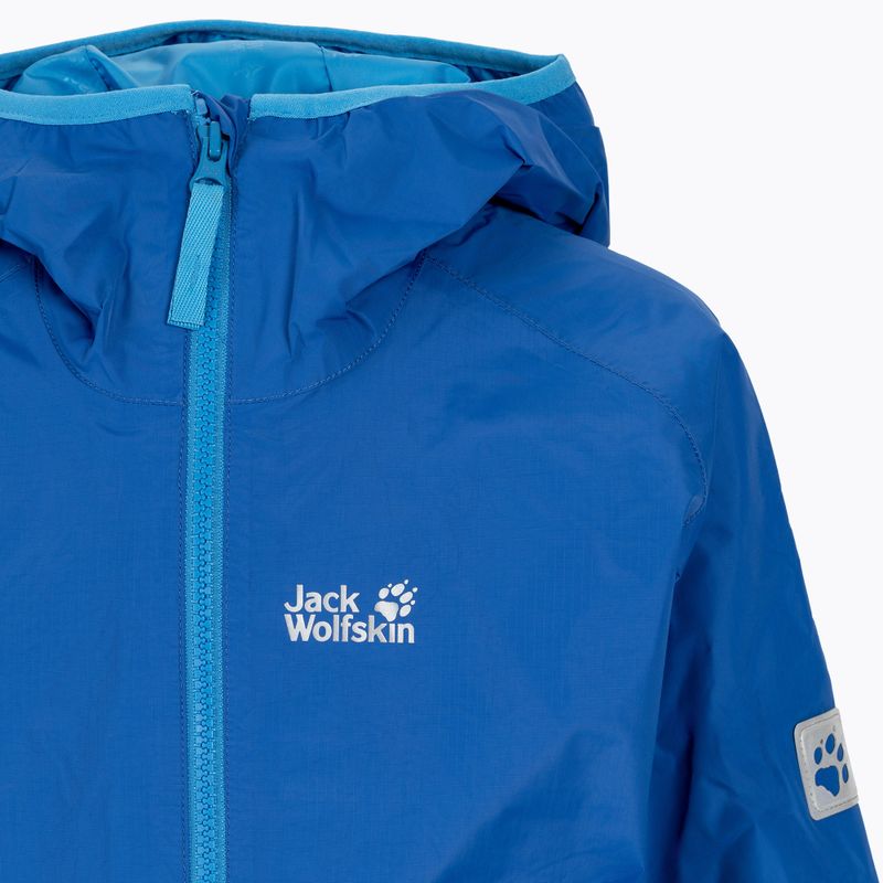Detská bunda do dažďa Jack Wolfskin Rainy Days modrá 1604815_1201 3