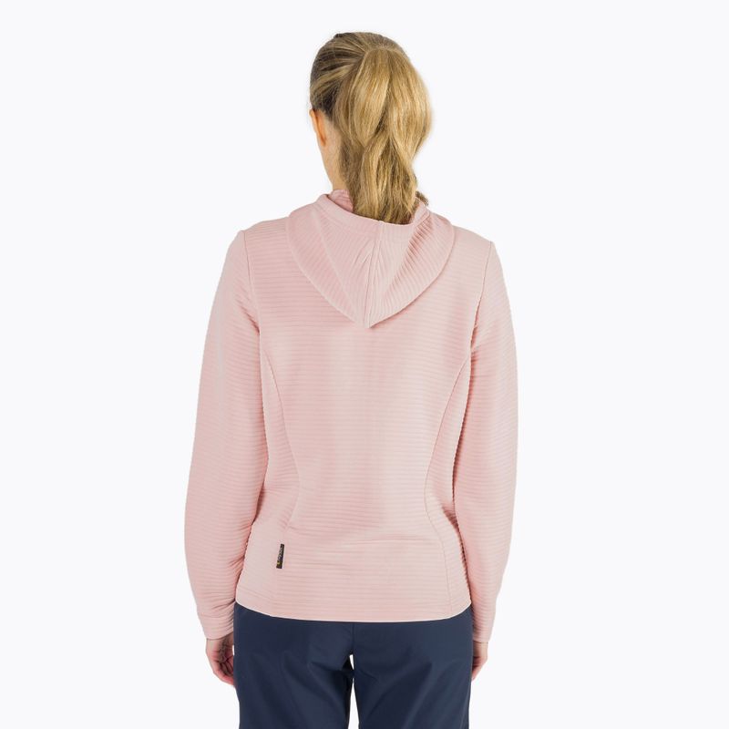 Jack Wolfskin dámska fleecová mikina Modesto ružová 1706253_2157 3