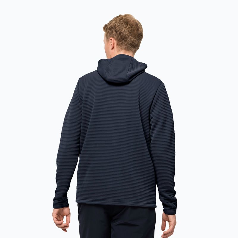 Jack Wolfskin pánska fleecová mikina Modesto navy blue 1706492_1010 2