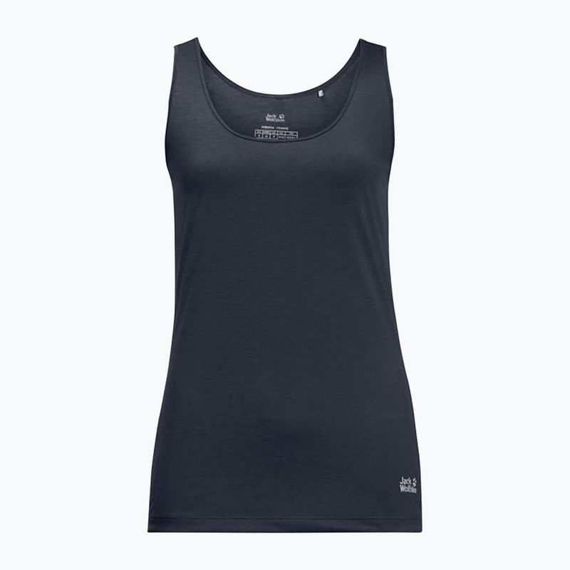 Jack Wolfskin dámske trekingové tričko Pack & Go Tank navy blue 1807282_1010 5