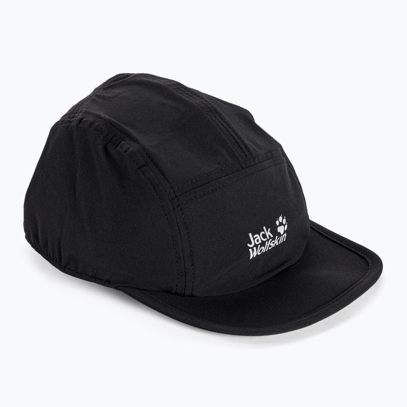 Kšiltovka Jack Wolfskin Pack & Go čierna 1910511_6000