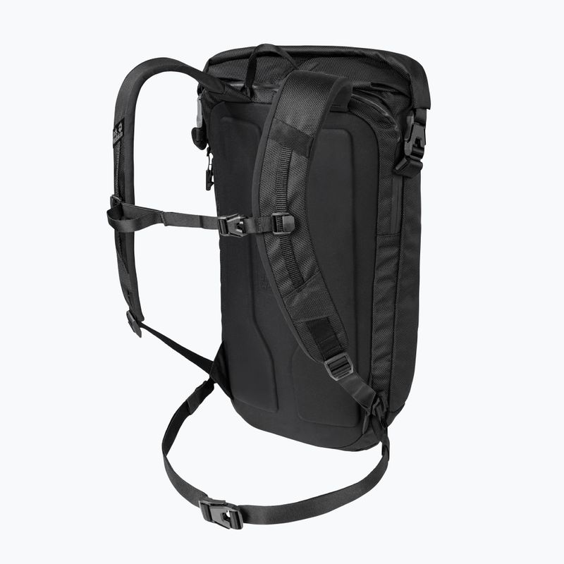 Batoh Jack Wolfskin Helsinki Rolltop 18 l ultra black 2