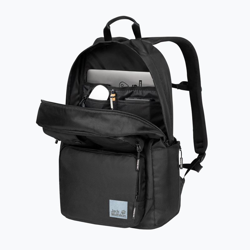 Batoh Jack Wolfskin London Backpack 22 l ultra black 4