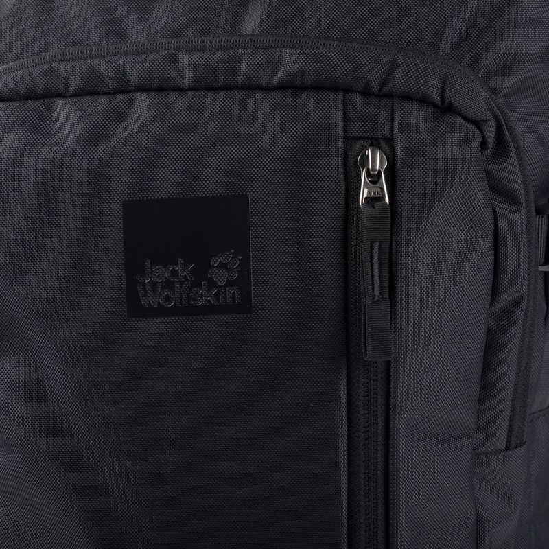 Jack Wolfskin Berkeley De Luxe turistický batoh čierny 2530002_6000_OS 4