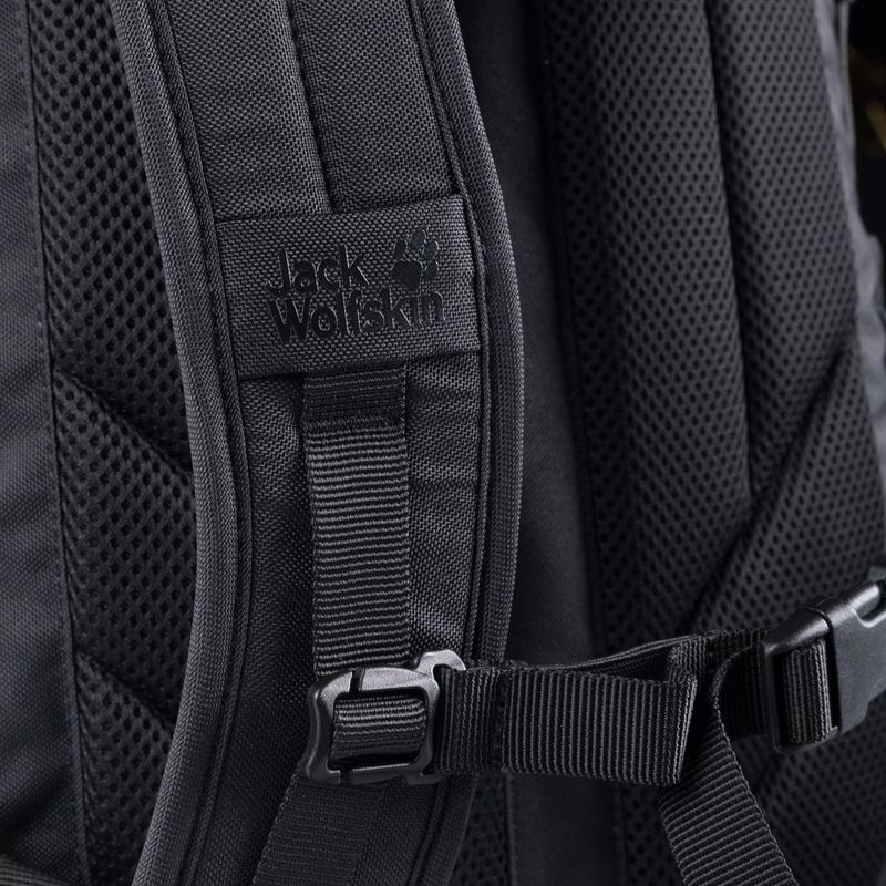 Jack Wolfskin Berkeley De Luxe turistický batoh čierny 2530002_6000_OS 6