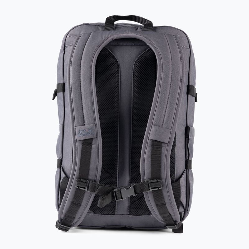Jack Wolfskin Berkeley De Luxe turistický batoh sivý 2530002_6168_OS 3