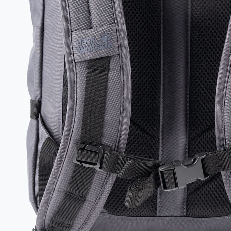 Jack Wolfskin Berkeley De Luxe turistický batoh sivý 2530002_6168_OS 6