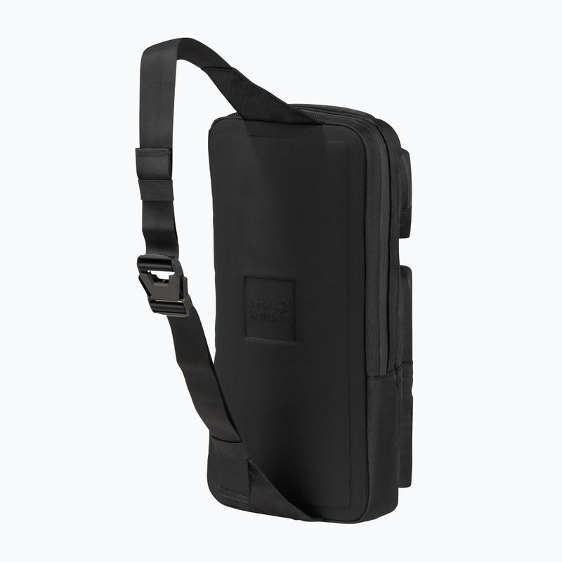 Taška cez rameno Jack Wolfskin Lyon Cross Over 8 l ultra black 2
