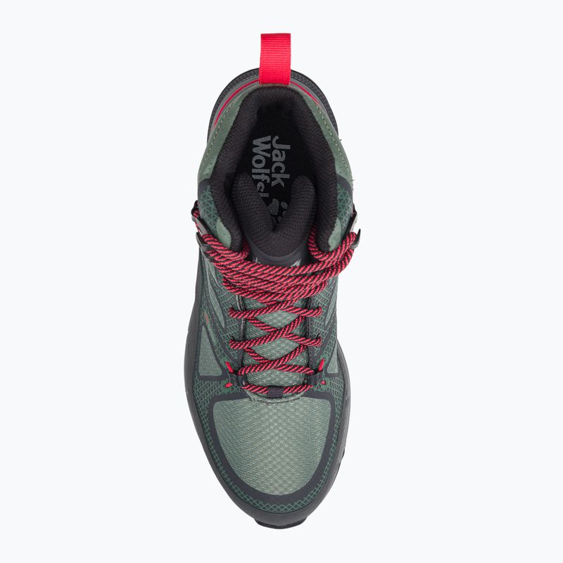 Jack Wolfskin Force Striker Texapore green dámske trekové topánky 4038871_4175 6