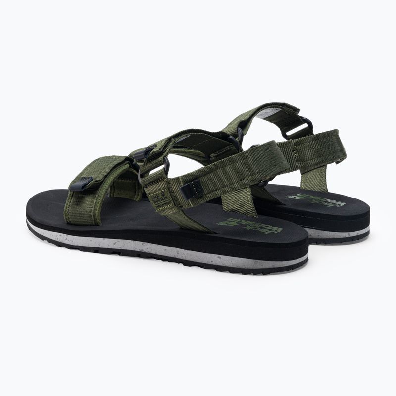Jack Wolfskin pánske zelené trekingové sandále Outfresh 4039441_4298 8