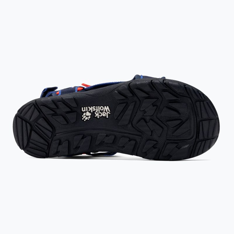 Jack Wolfskin Seven Seas 3 detské trekingové sandále námornícka modrá 4040061 5