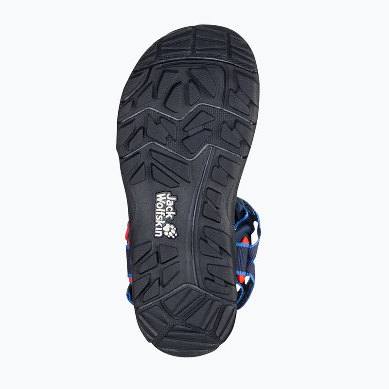 Jack Wolfskin Seven Seas 3 detské trekingové sandále námornícka modrá 4040061 12