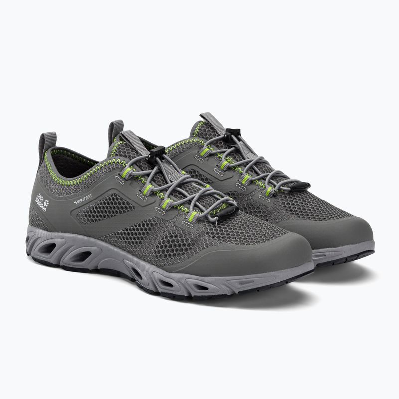 Jack Wolfskin pánske turistické topánky Breezer Vent Low grey 4050131_6128_115 4