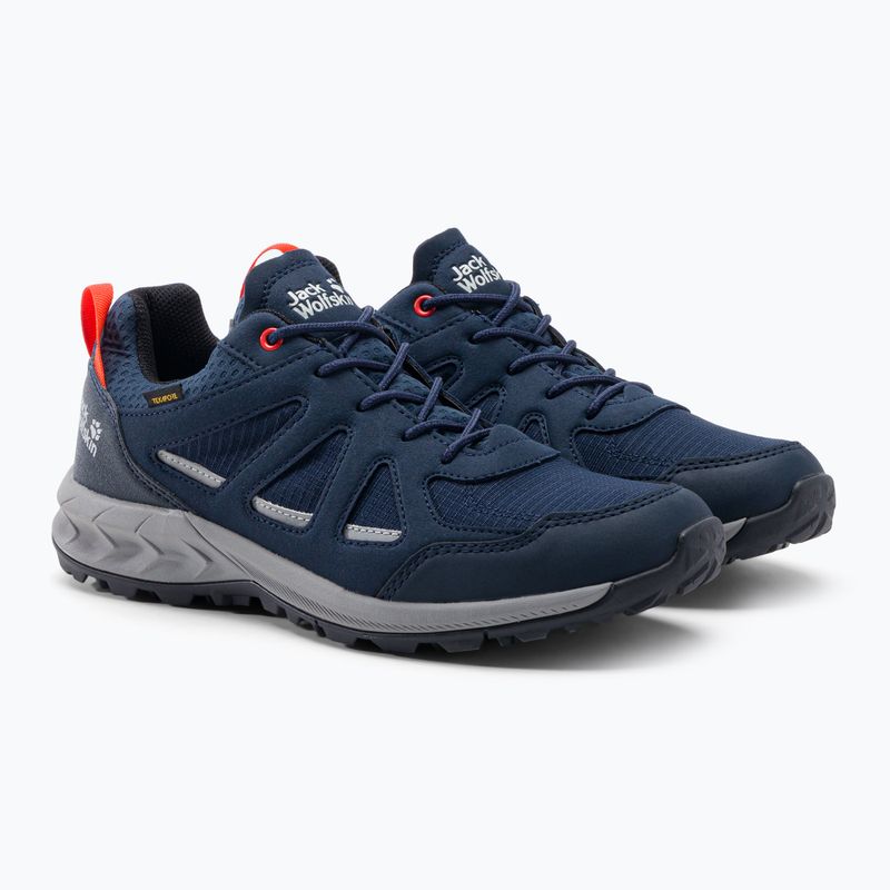 Jack Wolfskin pánske trekové topánky Woodland 2 Texapore navy blue 4051271_1178 5