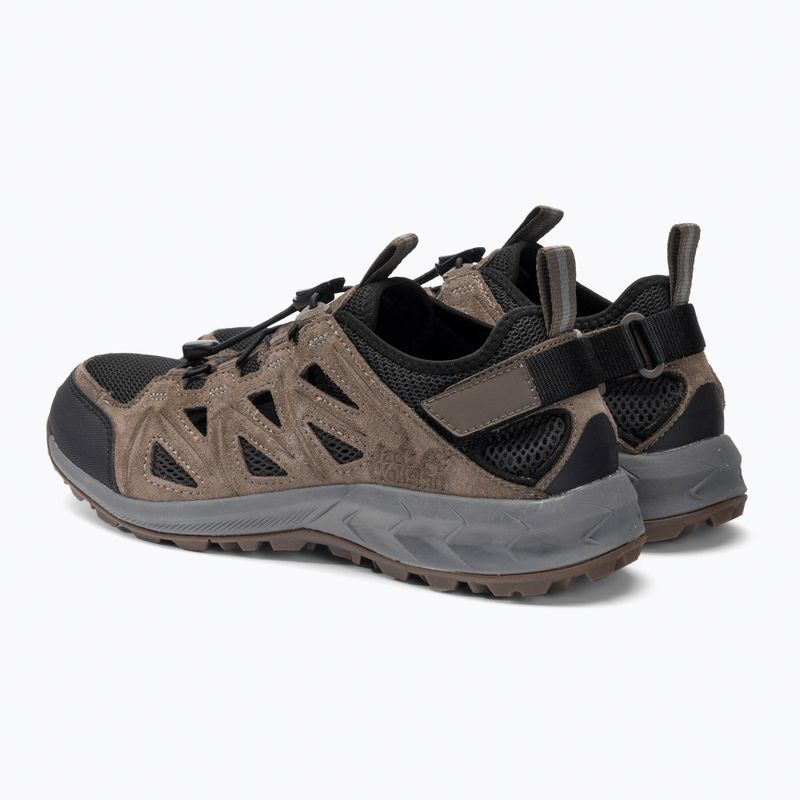 Jack Wolfskin pánske trekové topánky Woodland 2 Hybrid Low brown 4051301 3