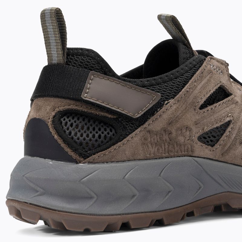 Jack Wolfskin pánske trekové topánky Woodland 2 Hybrid Low brown 4051301 8