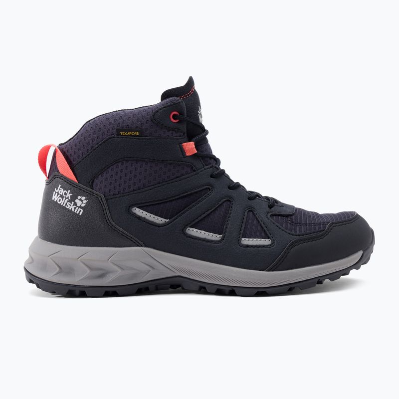 Dámske trekové topánky Jack Wolfskin Woodland 2 Texapore navy blue 4051331_1207 2