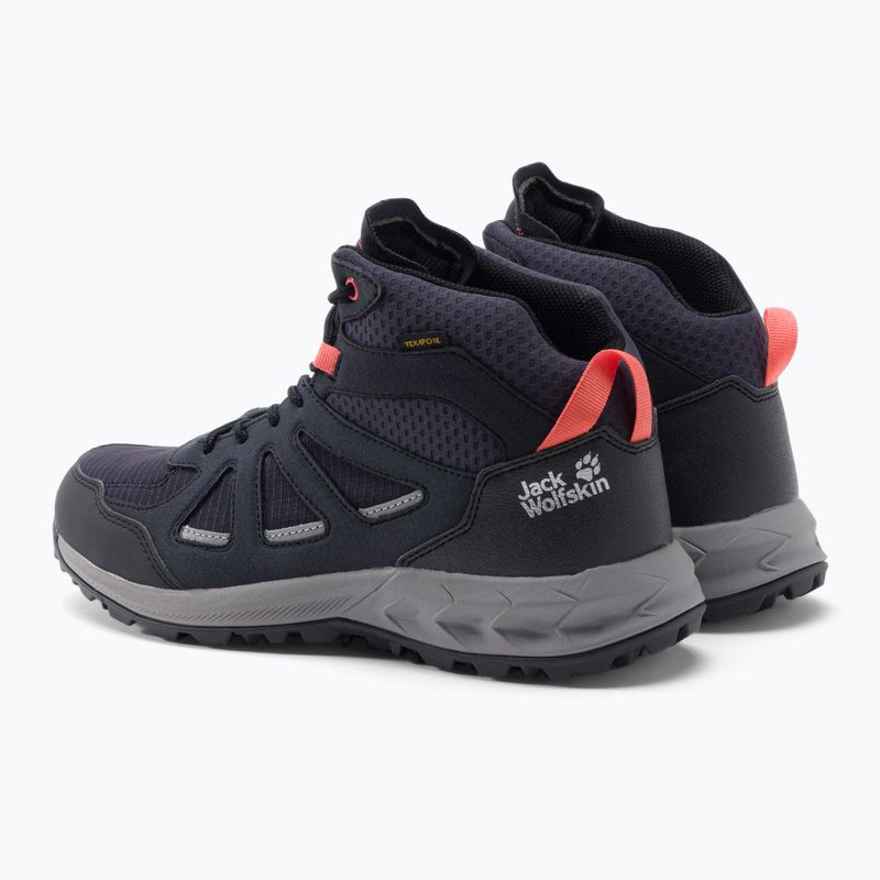 Dámske trekové topánky Jack Wolfskin Woodland 2 Texapore navy blue 4051331_1207 3