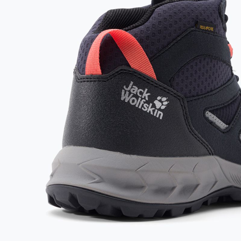 Dámske trekové topánky Jack Wolfskin Woodland 2 Texapore navy blue 4051331_1207 7