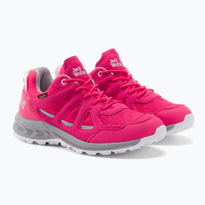 Jack Wolfskin dámske trekové topánky Woodland 2 Texapore pink 4051341_2106 5