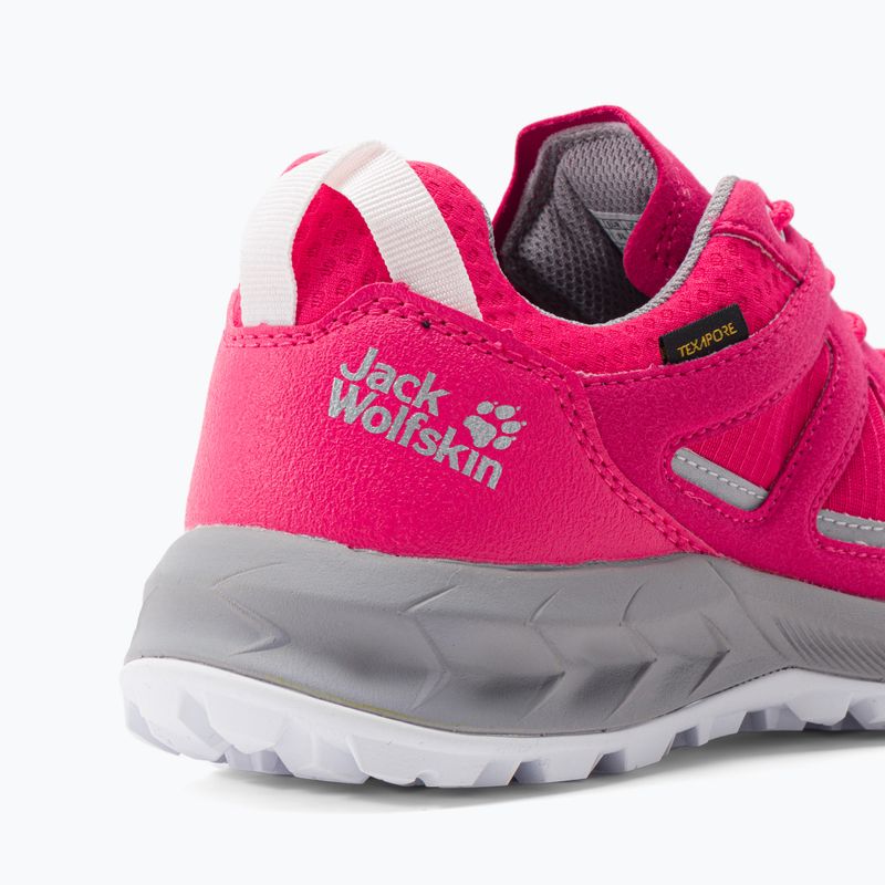 Jack Wolfskin dámske trekové topánky Woodland 2 Texapore pink 4051341_2106 7