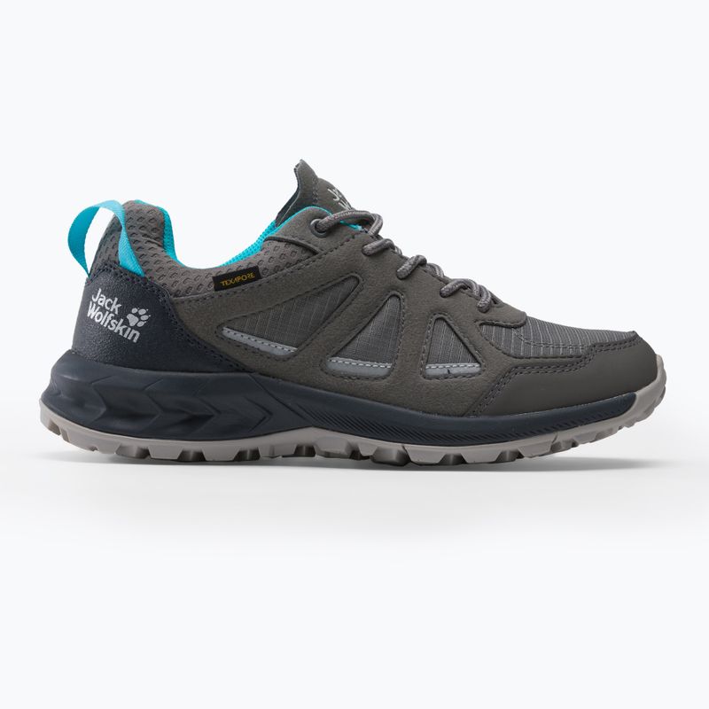 Dámske trekové topánky Jack Wolfskin Woodland 2 Texapore grey 4051341_6338 2