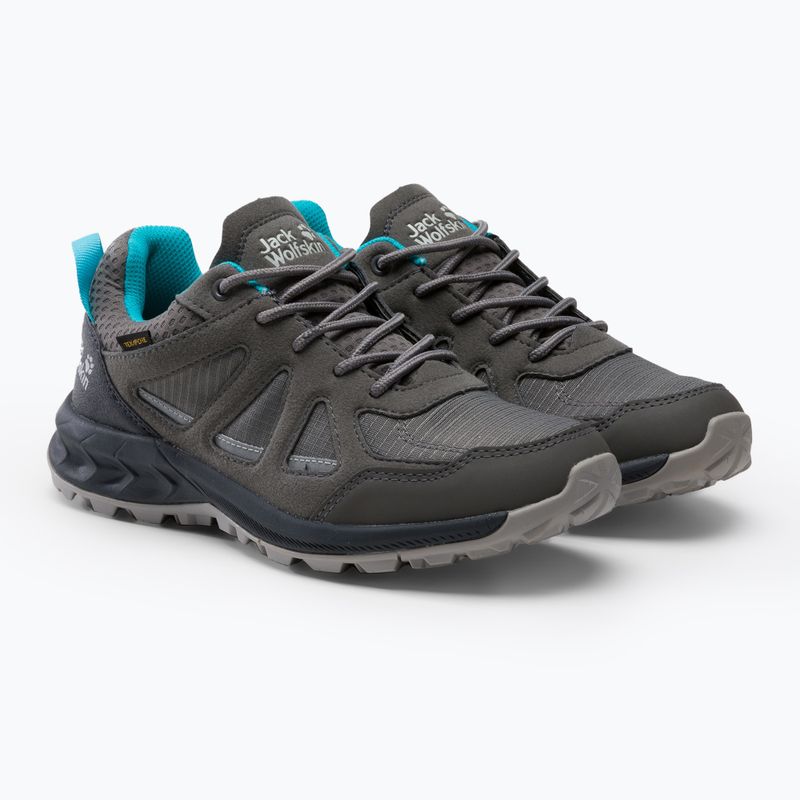 Dámske trekové topánky Jack Wolfskin Woodland 2 Texapore grey 4051341_6338 4