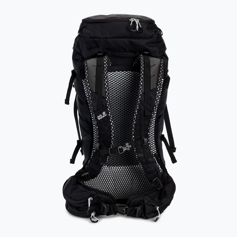 Jack Wolfskin Crosstrail 32 LT turistický batoh čierny 2009422_6000_OS 2