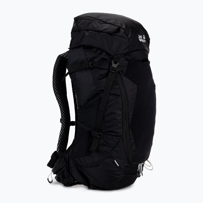 Jack Wolfskin Crosstrail 32 LT turistický batoh čierny 2009422_6000_OS 3